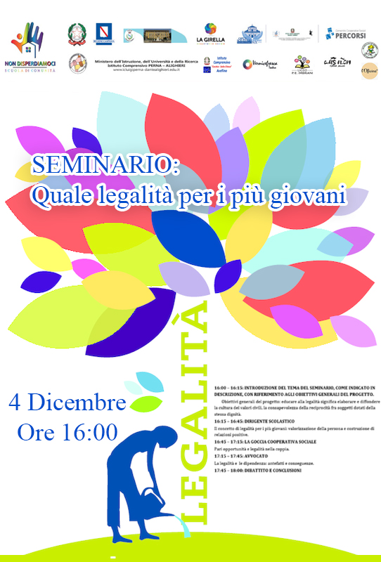 Seminario "Quale legalita' per i piu' giovani"